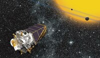 Kepler Ruimtetelescoop (NASA, artistieke weergave)
