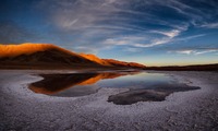 A salt pan.