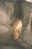 Gipsgesteente, Sorbas Basin, Spanje (Jsanchezes/Wikipedia).