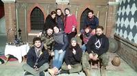 La troupe a fine riprese