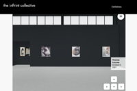 Screenshot of my ghost prints in the virtual exhibition.