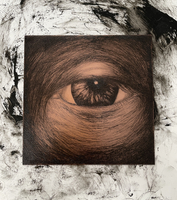 Inked drypoint copperplate