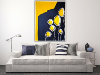 Kylmänkukat 116x89cm. MYYTY