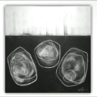 KUUKIVET II. 60x60x4cm. Myyty