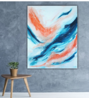 LAAVA 100x81x2cm. Myyty.