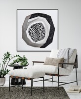 SAFARI 100x100x4cm. 980€. Mustat reunat.