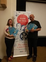 Kateřina Mlčková z Elixíru a Miroslav Randa