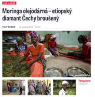 Článek o nás v Lidé a země