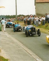 DKW suivi d'un Darmont Spécial au Grand Prix de Bracieux