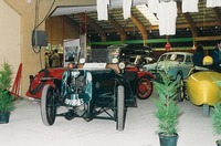 Morgan Runabout exposé sur le stand ATF au salon des Ancêtres Automobiles d'Orléans