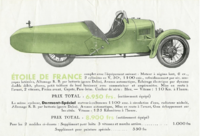 Descriptifs des modèles Etoile de France et Spécial
