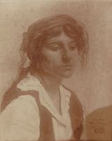 Portrait d'une tzigane