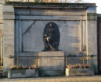 Wereldoorlog I monument in het 10e district, Gebroeders De Smetstraat Gent - 1921